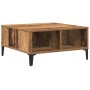 mesa de café de madera antigua 60x60x30 cm de madera de ingeniería de , Mesas de centro - Ref: Foro24-862587, Precio: 57,23 €...