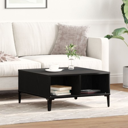 Mesa de café Negro Roble 60x60x30 cm Madera elaborada de , Mesas de centro - Ref: Foro24-862589, Precio: 57,67 €, Descuento: ...