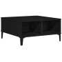 Mesa de café Negro Roble 60x60x30 cm Madera elaborada de , Mesas de centro - Ref: Foro24-862589, Precio: 57,67 €, Descuento: ...