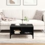 Mesa de café Negro Roble 60x60x30 cm Madera elaborada de , Mesas de centro - Ref: Foro24-862589, Precio: 57,67 €, Descuento: ...