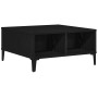 Mesa de café Negro Roble 60x60x30 cm Madera elaborada de , Mesas de centro - Ref: Foro24-862589, Precio: 57,67 €, Descuento: ...