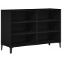 Mueble de almacenamiento Negro Roble 103,5x35x70 cm Madera elaborada de , Aparadores - Ref: Foro24-862591, Precio: 92,49 €, D...