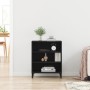 Aparador Negro de Roble  57x35x70 cm de Madera de Ingeniería | Foro24.es | Tu tienda online para hogar, jardín y más Foro24.es