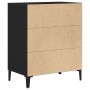 Aparador Negro de Roble  57x35x70 cm de Madera de Ingeniería | Foro24.es | Tu tienda online para hogar, jardín y más Foro24.es