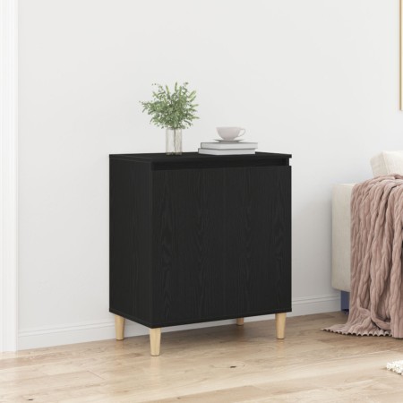 Aparador Negro de Roble 60x35x70 cm de Madera VidaXL | Foro24.es | Tu tienda online para hogar, jardín y más Foro24.es