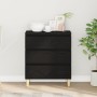 Aparador Negro Roble 60x35x70 cm Madera elaborada de , Aparadores - Ref: Foro24-862595, Precio: 90,65 €, Descuento: %