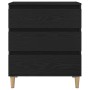 Aparador Negro Roble 60x35x70 cm Madera elaborada de , Aparadores - Ref: Foro24-862595, Precio: 90,65 €, Descuento: %