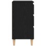 Aparador Negro Roble 60x35x70 cm Madera elaborada de , Aparadores - Ref: Foro24-862595, Precio: 90,65 €, Descuento: %