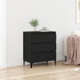 Aparador Negro Roble 60x35x70 cm Madera elaborada de , Aparadores - Ref: Foro24-862596, Precio: 87,75 €, Descuento: %