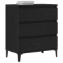 Aparador Negro Roble 60x35x70 cm Madera elaborada de , Aparadores - Ref: Foro24-862596, Precio: 87,75 €, Descuento: %