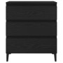 Aparador Negro Roble 60x35x70 cm Madera elaborada de , Aparadores - Ref: Foro24-862596, Precio: 87,75 €, Descuento: %