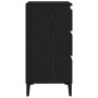 Aparador Negro Roble 60x35x70 cm Madera elaborada de , Aparadores - Ref: Foro24-862596, Precio: 87,75 €, Descuento: %