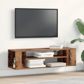 Mueble de TV de pared Madera reciclada 100x30x26.5 cm de , Muebles TV - Ref: Foro24-862598, Precio: 49,54 €, Descuento: -5%%
