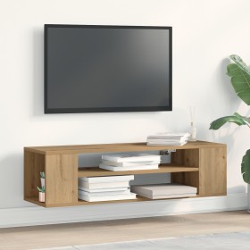 Mueble de TV de Pared en Roble Artisan de 100x30x26,5 cm de , Muebles TV - Ref: Foro24-862599, Precio: 49,54 €, Descuento: -5%%