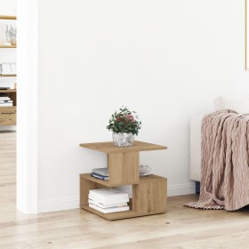 Mesa Lateral de Roble Hecha a Mano 40x40x40 cm de Madera de , Mesas auxiliares - Ref: Foro24-862604, Precio: 38,30 €, Descuen...