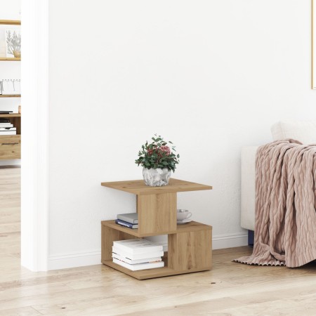 Mesa Lateral de Roble Hecha a Mano 40x40x40 cm de Madera de , Mesas auxiliares - Ref: Foro24-862604, Precio: 38,30 €, Descuen...
