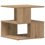 Mesa Lateral de Roble Hecha a Mano 40x40x40 cm de Madera de , Mesas auxiliares - Ref: Foro24-862604, Precio: 38,30 €, Descuen...