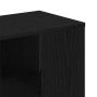 Aparador de Roble Negro 60x30x50 cm Madera de , Aparadores - Ref: Foro24-862606, Precio: 43,48 €, Descuento: %