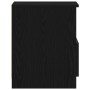 Mesa de Noche  Negra Roble 40x40x50 cm Madera | Foro24.es | Tu tienda online para hogar, jardín y más Foro24.es