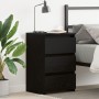 Cabecera de Noche Negro Roble 40x35x62,5 cm Madera Elaborada de , Mesitas de noche - Ref: Foro24-862613, Precio: 73,45 €, Des...