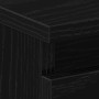 Mesas de Noche 2 pcs Negro Roble 40x35x62,5 cm Madera Ing. de , Mesitas de noche - Ref: Foro24-862614, Precio: 131,88 €, Desc...