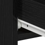 Mesas de Noche 2 pcs Negro Roble 40x35x62,5 cm Madera Ing. de , Mesitas de noche - Ref: Foro24-862614, Precio: 131,88 €, Desc...