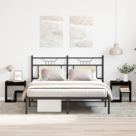 Cajones de Noche 2 pcs Negro Roble 40x30x40 cm Madera de , Mesitas de noche - Ref: Foro24-862616, Precio: 54,84 €, Descuento:...