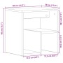 Cajones de Noche 2 pcs Negro Roble 40x30x40 cm Madera de , Mesitas de noche - Ref: Foro24-862616, Precio: 54,84 €, Descuento:...