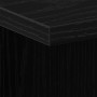 Mesita de Noche Negra de Roble 35x35x55 cm de Madera de , Mesitas de noche - Ref: Foro24-862617, Precio: 43,12 €, Descuento: %