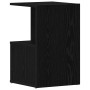 Mesitas de noche 2 pcs Negro Roble 35x35x55 cm Madera Compuesta de , Mesitas de noche - Ref: Foro24-862618, Precio: 69,01 €, ...