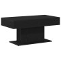 Mesa de Café Negra Roble 96x50x45 cm Madera de , Mesas de centro - Ref: Foro24-862624, Precio: 71,49 €, Descuento: %