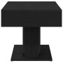 Mesa de Café Negra Roble 96x50x45 cm Madera de , Mesas de centro - Ref: Foro24-862624, Precio: 71,49 €, Descuento: %