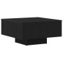 Mesa de café negra de roble 60x60x31,5 cm de madera ingenierizada de , Mesas de centro - Ref: Foro24-862626, Precio: 54,26 €,...