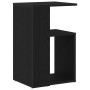 Mesa Auxiliar Negra de Roble 36x30x56 cm en Madera Elaborada de , Mesas auxiliares - Ref: Foro24-862630, Precio: 41,41 €, Des...