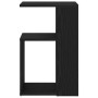 Mesa Auxiliar Negra de Roble 36x30x56 cm en Madera Elaborada de , Mesas auxiliares - Ref: Foro24-862630, Precio: 41,41 €, Des...