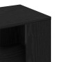 Mesa Auxiliar Negra de Roble 36x30x56 cm en Madera Elaborada de , Mesas auxiliares - Ref: Foro24-862630, Precio: 41,41 €, Des...