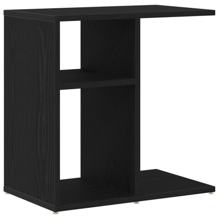Mesa auxiliar  negra de roble 50x30x50 cm de madera ingeniera | Foro24.es | Tu tienda online para hogar, jardín y más Foro24.es