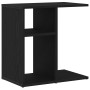 Mesa auxiliar  negra de roble 50x30x50 cm de madera ingeniera | Foro24.es | Tu tienda online para hogar, jardín y más Foro24.es