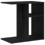 Mesa auxiliar  negra de roble 50x30x50 cm de madera ingeniera | Foro24.es | Tu tienda online para hogar, jardín y más Foro24.es