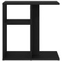 Mesa auxiliar  negra de roble 50x30x50 cm de madera ingeniera | Foro24.es | Tu tienda online para hogar, jardín y más Foro24.es