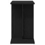 Mesa auxiliar  negra de roble 50x30x50 cm de madera ingeniera | Foro24.es | Tu tienda online para hogar, jardín y más Foro24.es