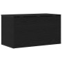 Cajón de almacenamiento Negro Roble 84x42x46 cm Madera de , Baúles de almacenamiento - Ref: Foro24-862633, Precio: 79,70 €, D...