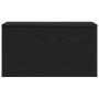 Cajón de almacenamiento Negro Roble 84x42x46 cm Madera de , Baúles de almacenamiento - Ref: Foro24-862633, Precio: 79,70 €, D...