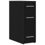 Armario de boticario Negro Roble 20x45,5x60 cm Madera de , Taquillas y armarios de almacenamiento - Ref: Foro24-862637, Preci...