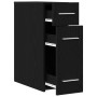 Armario de boticario Negro Roble 20x45,5x60 cm Madera de , Taquillas y armarios de almacenamiento - Ref: Foro24-862637, Preci...