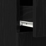 Armario de boticario Negro Roble 20x45,5x60 cm Madera de , Taquillas y armarios de almacenamiento - Ref: Foro24-862637, Preci...