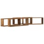Estanterías de pared 4 pcs Madera antigua 80x15x26 cm Madera trabajada de , Estantes y estanterías - Ref: Foro24-862640, Prec...