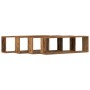 Estanterías de pared 4 pcs Madera antigua 80x15x26 cm Madera trabajada de , Estantes y estanterías - Ref: Foro24-862640, Prec...