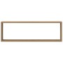 Estante de pared Set de 4 Roble artesanal Madera 80 x 15 x 26 cm de , Estantes y estanterías - Ref: Foro24-862642, Precio: 56...