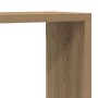 Estante de pared Set de 4 Roble artesanal Madera 80 x 15 x 26 cm de , Estantes y estanterías - Ref: Foro24-862642, Precio: 56...